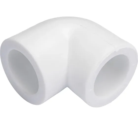 Уголок PP-R D  75/90° (белый) Valfex 10108075